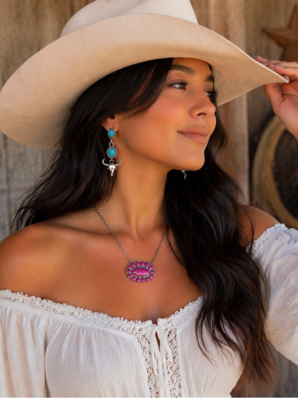 ✨🤠 Western Jewelry Bundle – Necklace + Earrings DEAL! 🤠✨